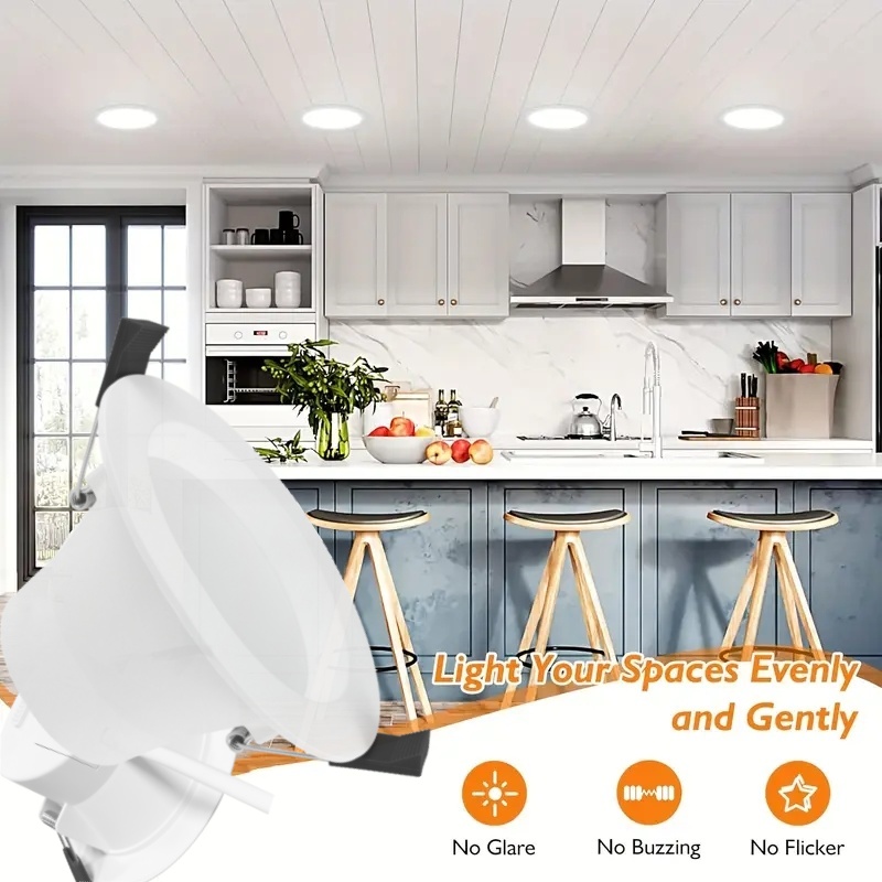 DL01 SAA Australian Standard 90MM 8W 10W TRI COLOUR CCT Aluminum Lamp LED Downlight DIMMABLE Office Home Anti-glare Ceiling SpotLight
