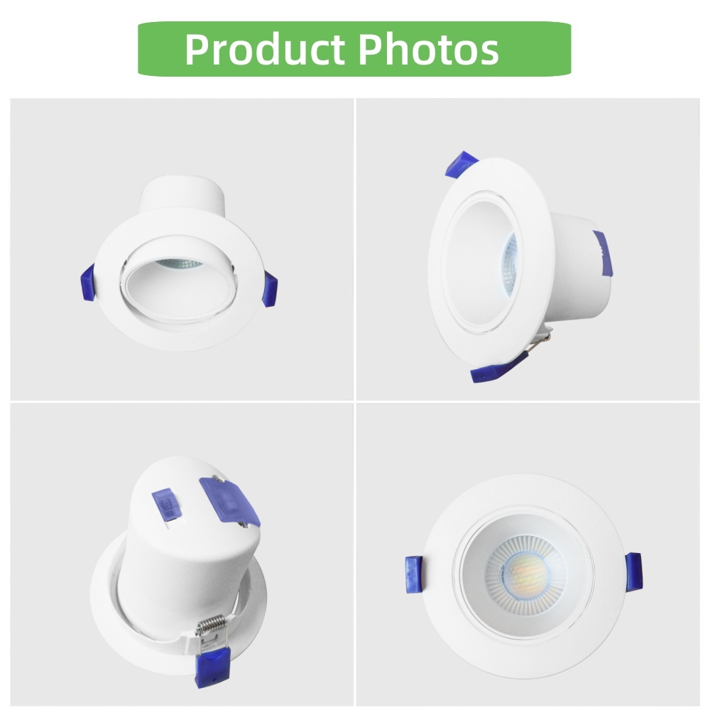 DL13 SAA certified led downlight saa 3cct ce ip44 waterproof anti-glare 8W 9W 90mm cut out embedded LED embedded ceiling spots lights