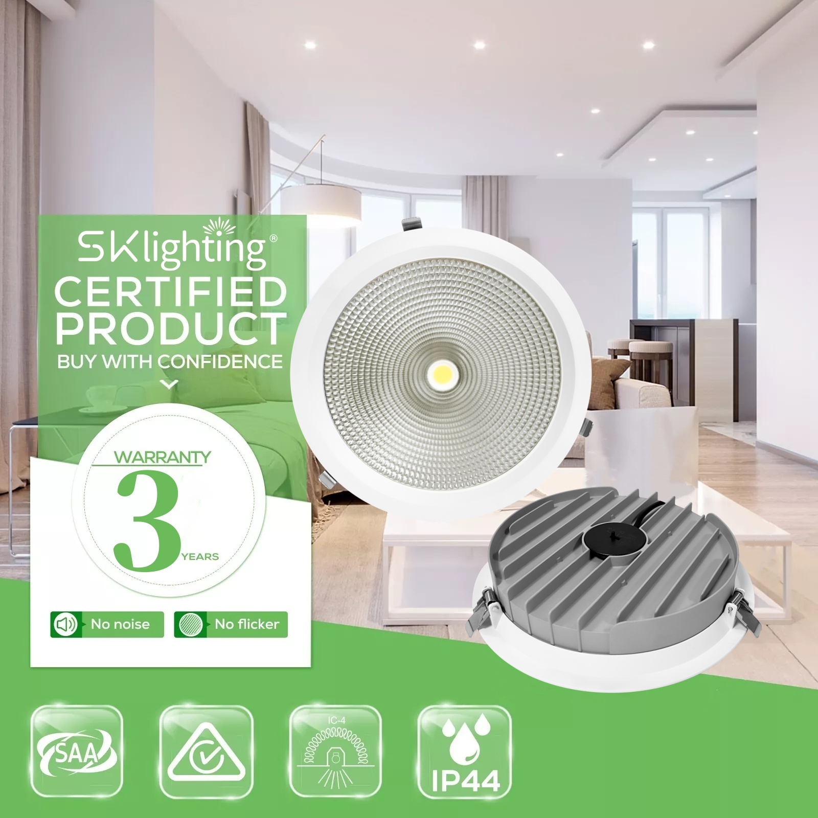 DL26 LED Downlight 30w Saa Cob Cct Ce Embedded Home Office Engineering Dedicated Dimmable Aluminum Adjustable Lamp Led Ceiling Lights