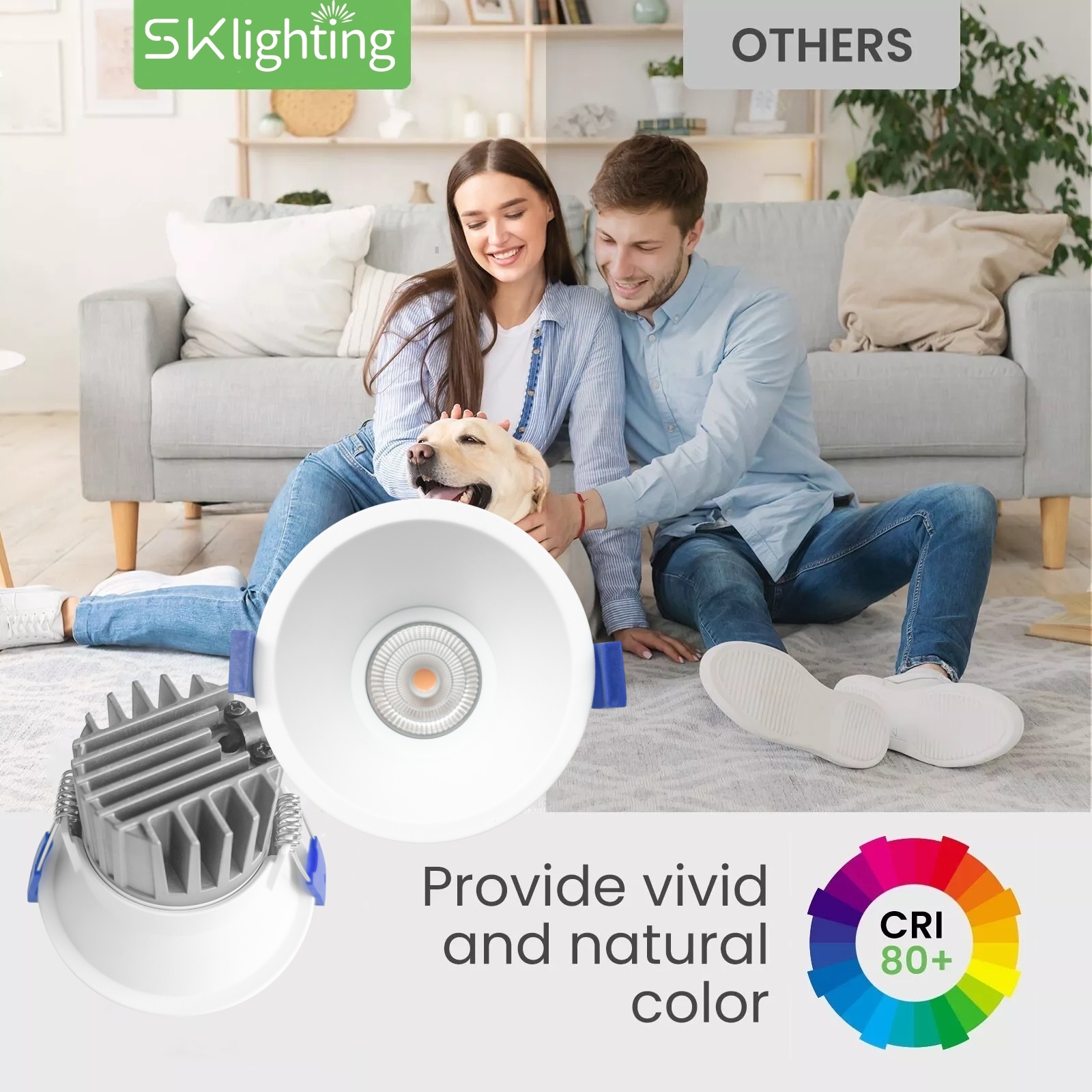 DL28  Light IP20 Waterproof LED Downlight 10W 12W Recessed Ceiling Light for Outdoor Bathroom Balcony Hotel  Mall spotlight led light