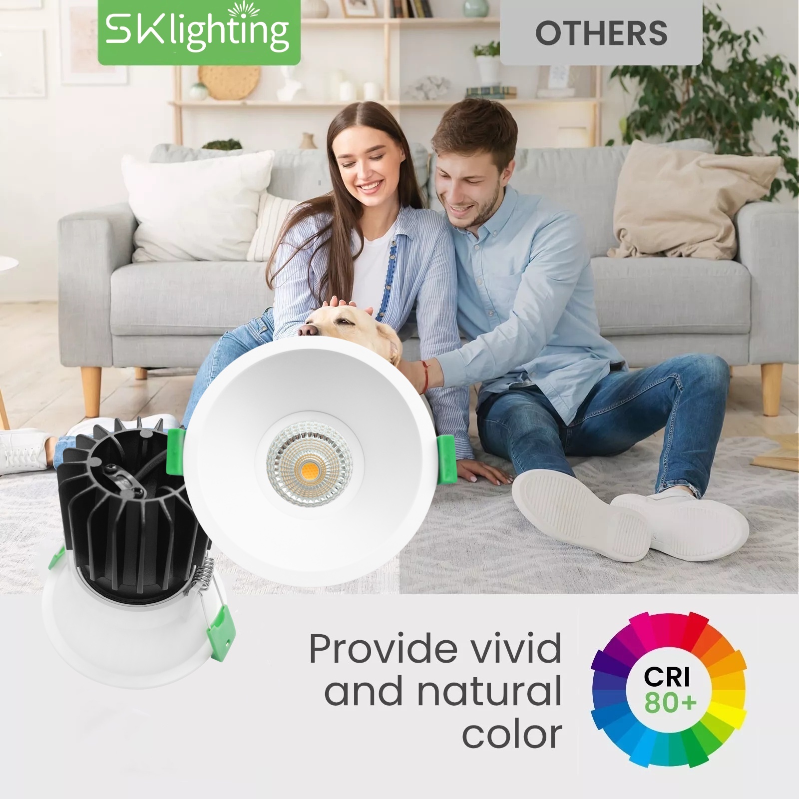 DL38  Recessed Narrow Bezel Anti-Glare 75mm Skeleton Light Emitting Diode Downlight Home Hotel Shopping Center 90 Ra 5W 10W COB Light Emitting Diode Ceiling Spotlights
