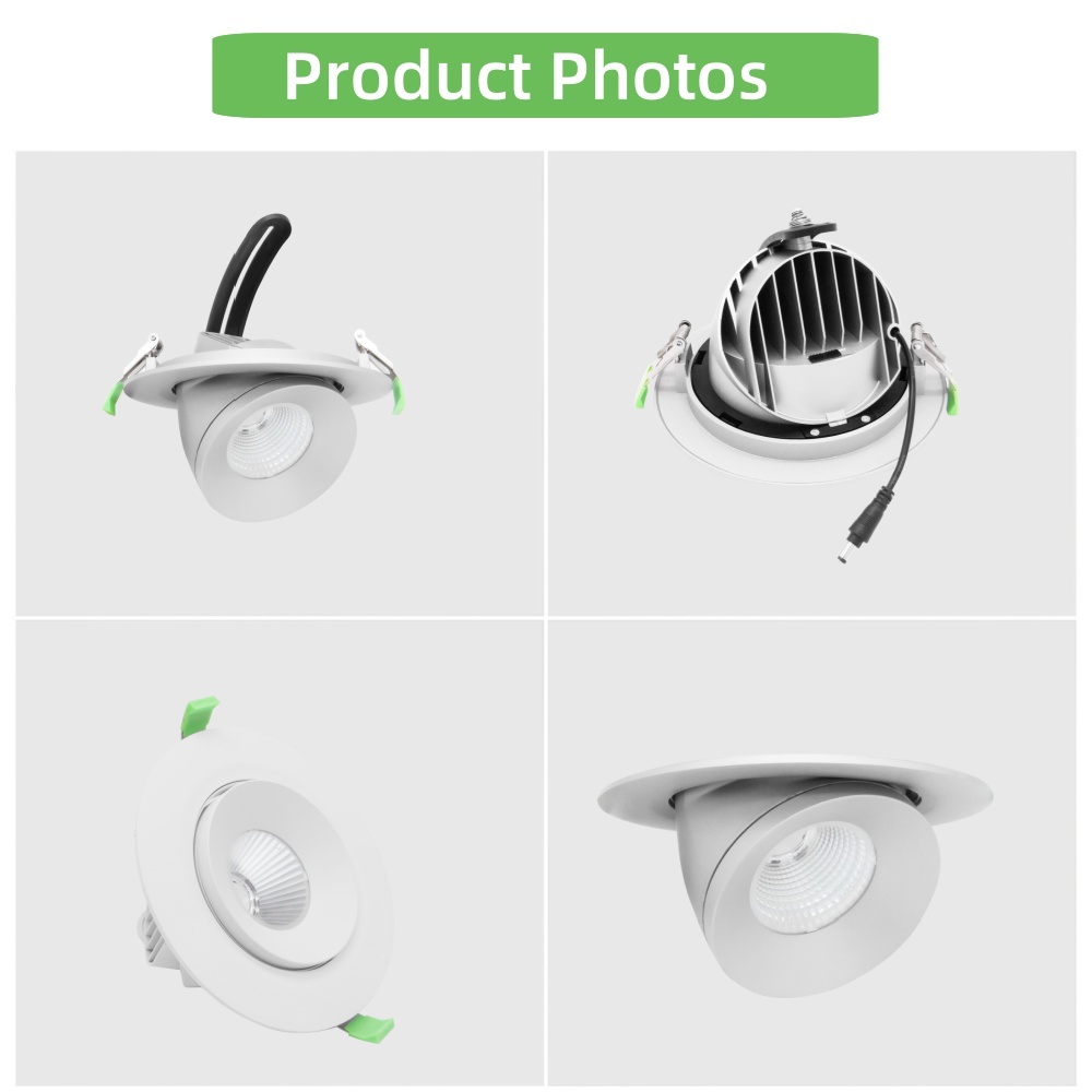 DL31 Clothing Store Background Light adjustable Angle Led Light 30w Elephant Nose Light elephant Trunk Spotlight