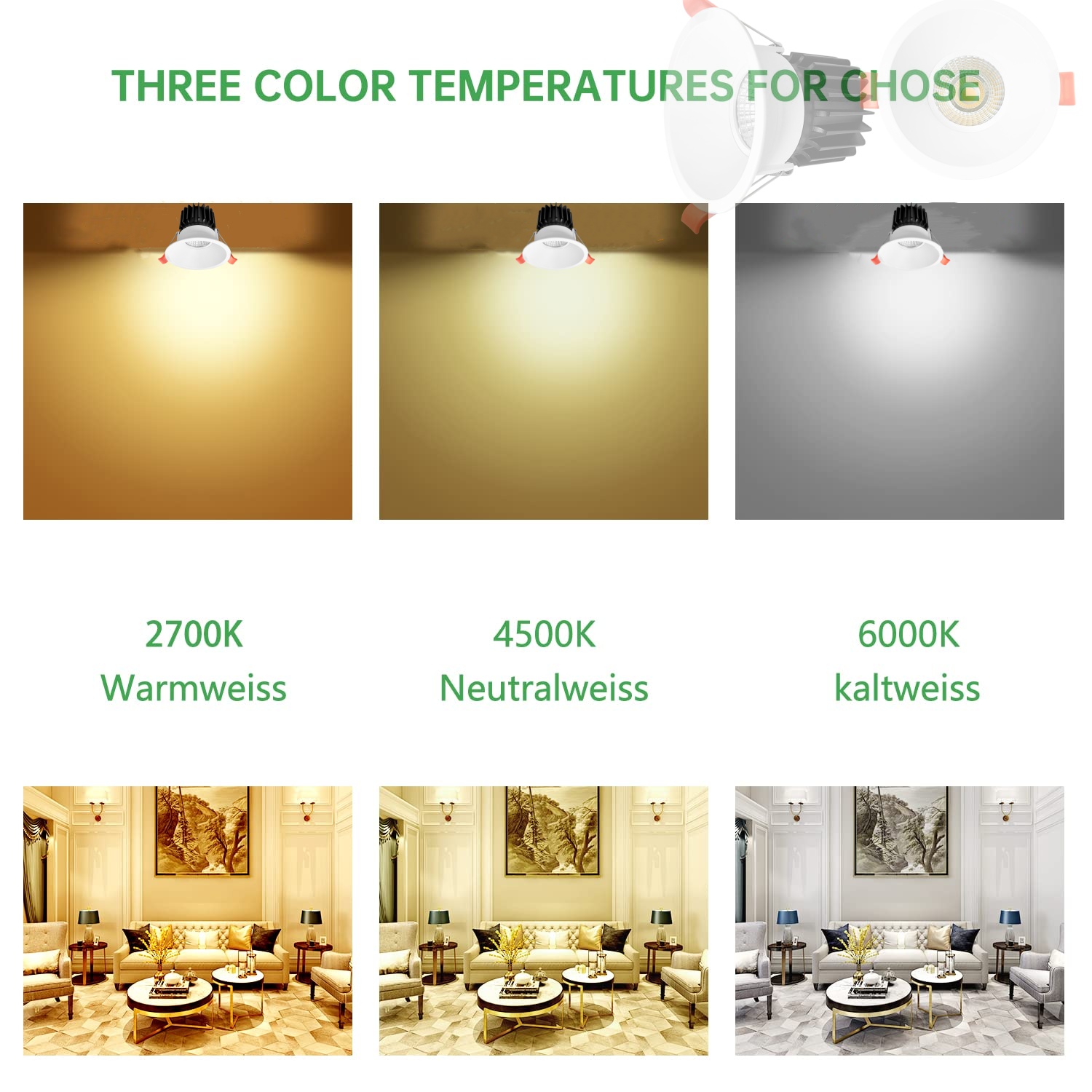 DL38 Light Emitting Diode Downlight Indoor Home Office COB Downlight 5w 7w 12w 18w Architectural Light Emitting Diode Downlight