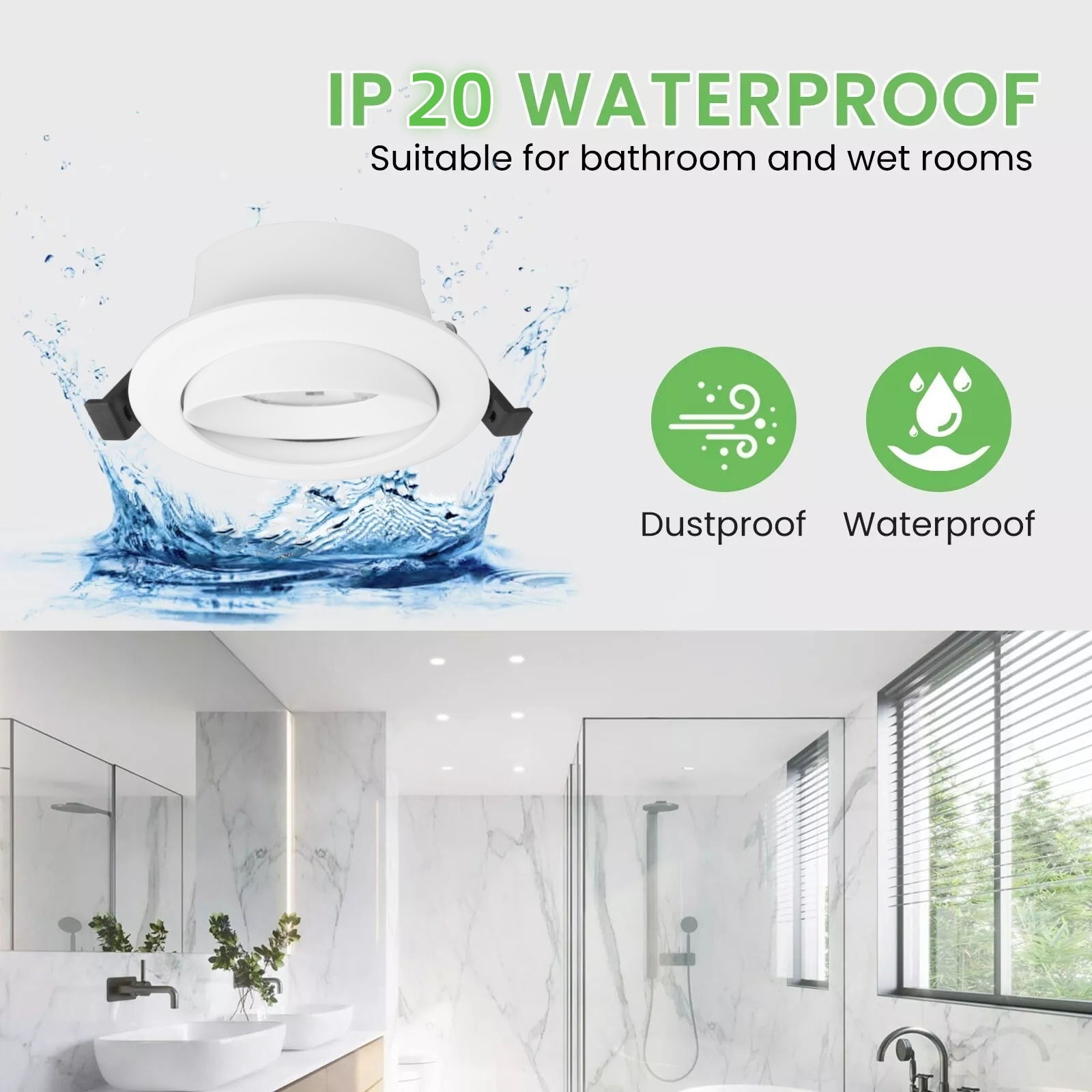 DL37 Light emitting diode downlight 15w dimmable switchable brightness 3CCT cob continuous aluminum CE for lighting living room home