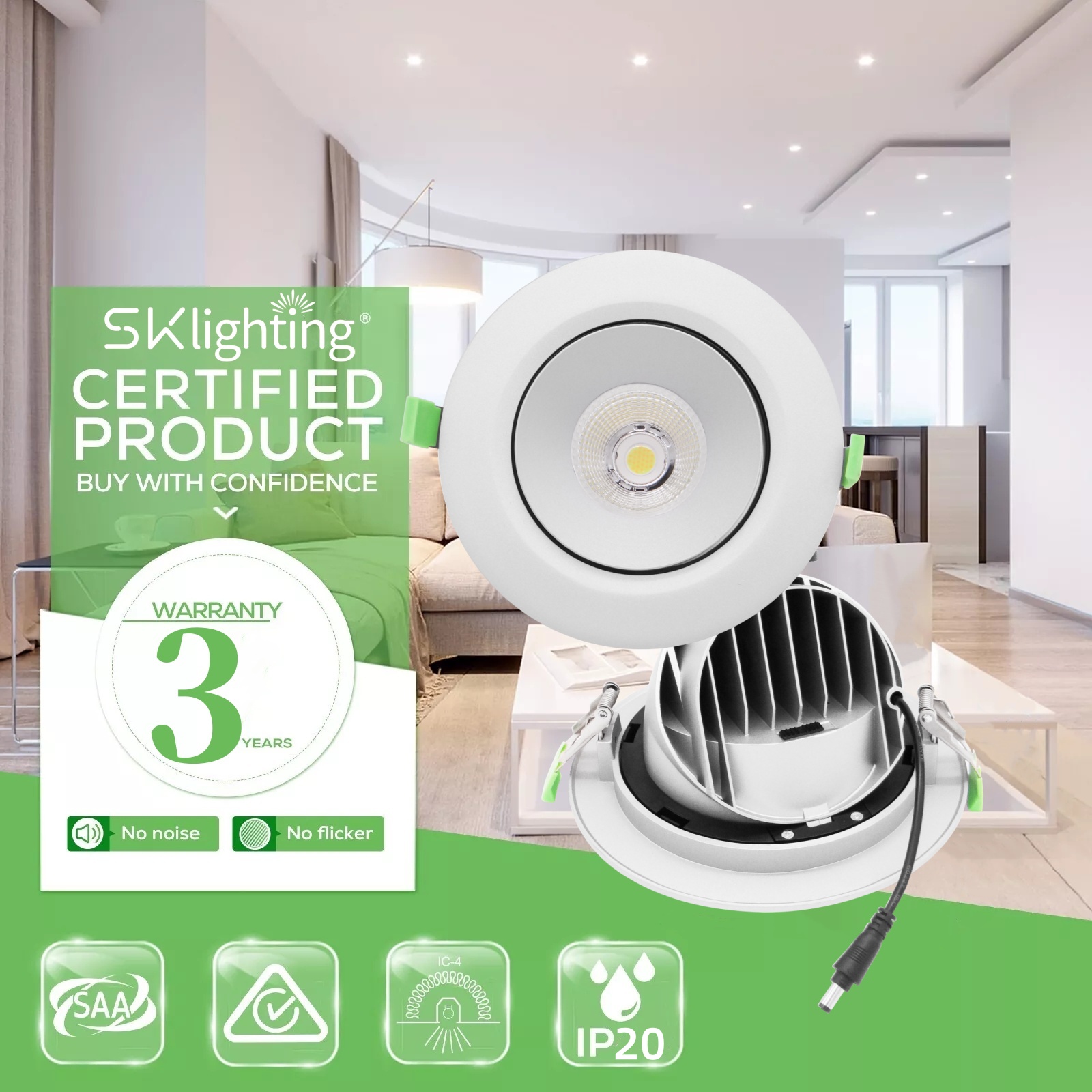 DL31 Clothing Store Background Light adjustable Angle Led Light 30w Elephant Nose Light elephant Trunk Spotlight