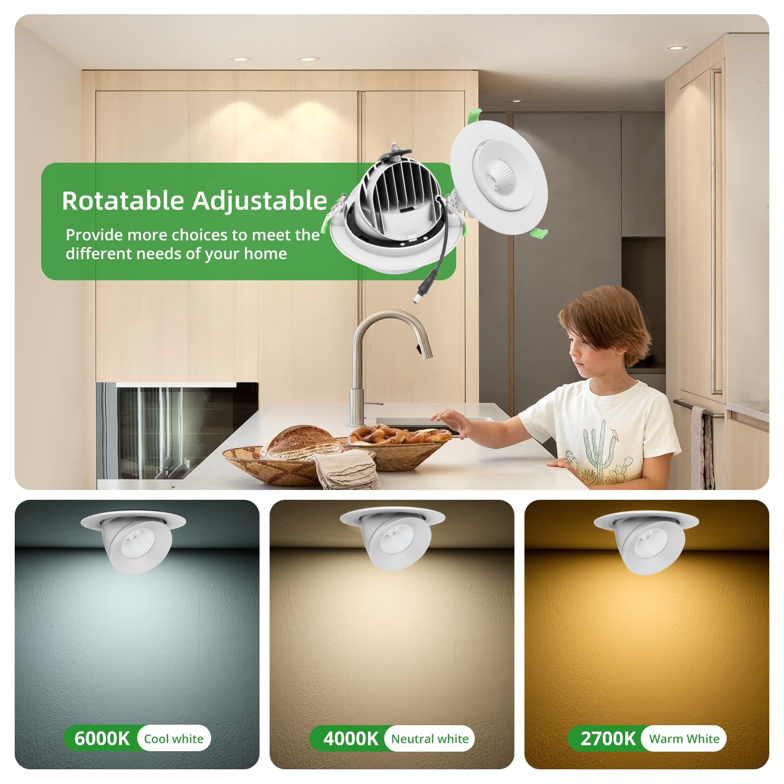 DL31 Clothing Store Background Light adjustable Angle Led Light 30w Elephant Nose Light elephant Trunk Spotlight