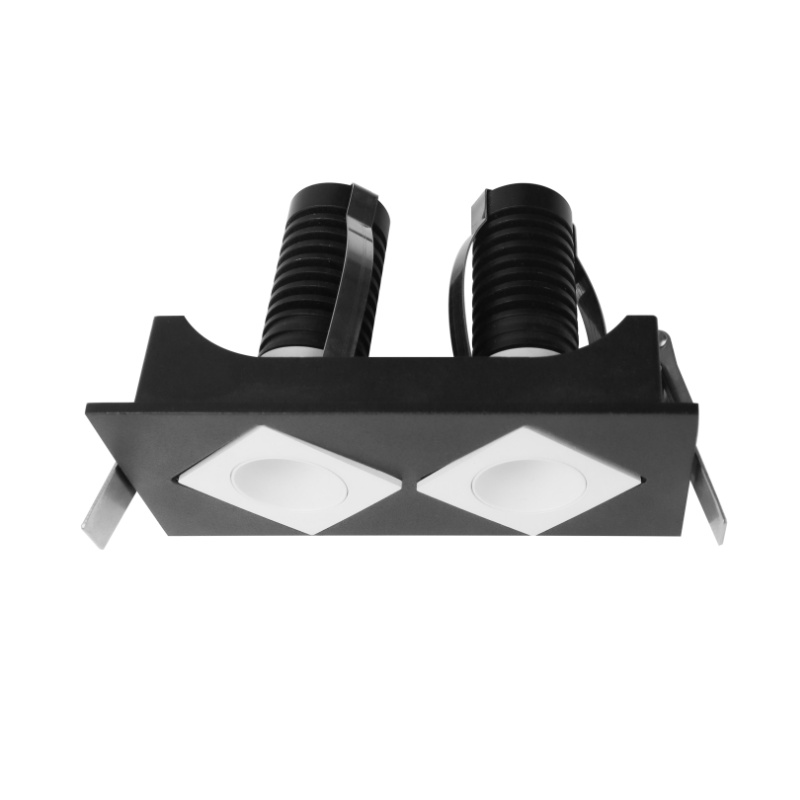 DL42 High-efficiency light-emitting diode downlight for home lighting waterproof hot sale commercial spotlight double hole