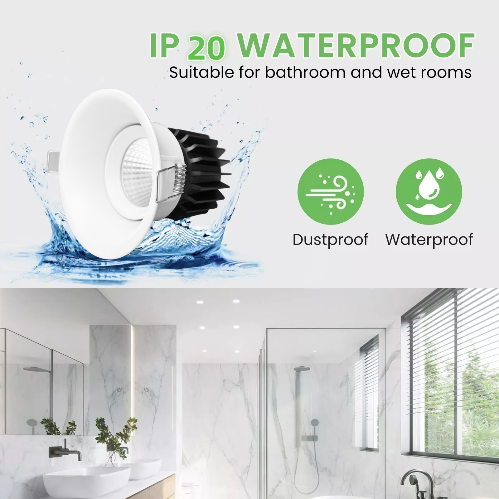 DL48 SAA Australia Standard High LED Brightness Downlight Indoor Home Recessed LED Decorative Clothing Store Downlights