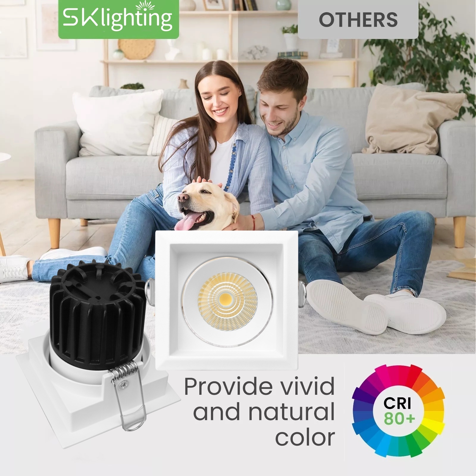 DL49 SAA Australia Standard High LED Brightness Downlight Indoor Home Recessed LED Decorative Clothing Store Downlights