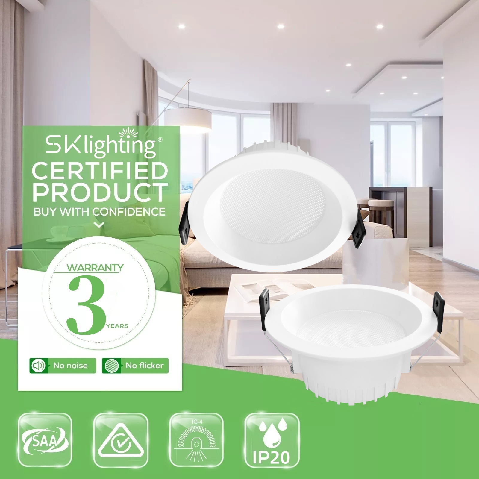 DL56-04 New high quality 180-265 volt downlight 3 color changing light emitting diode ceiling light switchable 7w spotlight light emitting diode recessed bedroom