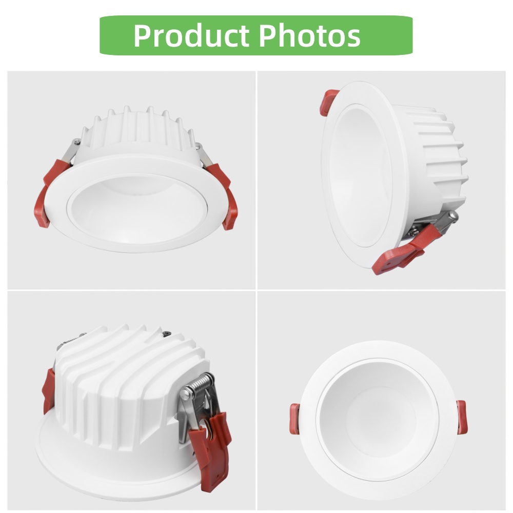 DL55 Mini Modern COB Light Emitting Diode Recessed Under Ceiling Spotlight Aluminum Body Indoor Commercial Lighting Decorative Accessories
