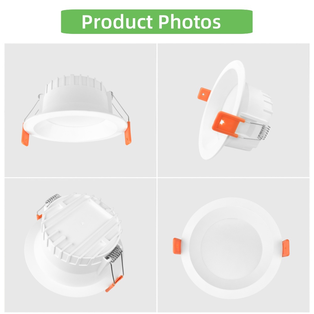 DL56 Modern Design Deep Anti-Glare Ceiling Downlight Adjustable Beam Angle SMD LED Downlight