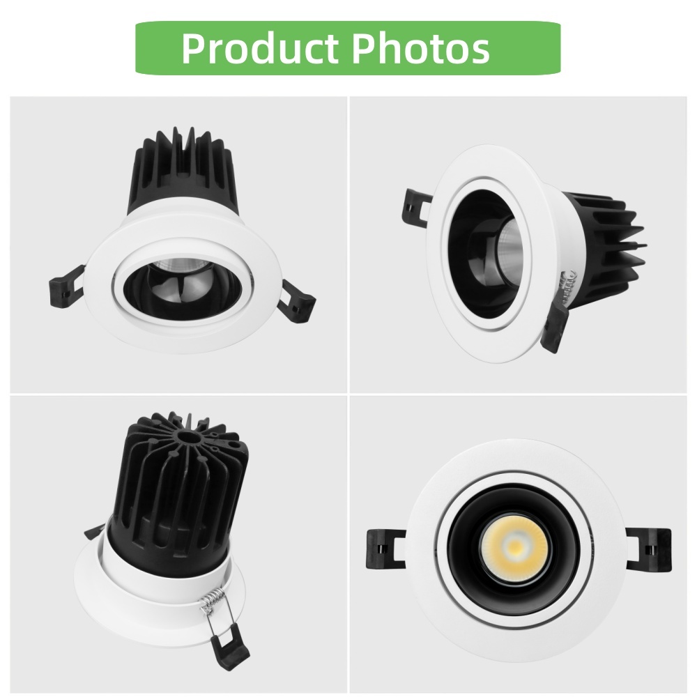 DL53 Light Emitting Diode Grille Spotlights Single and Double Square Ceiling Lights Recessed Home and Commercial Super Bright Box Lights