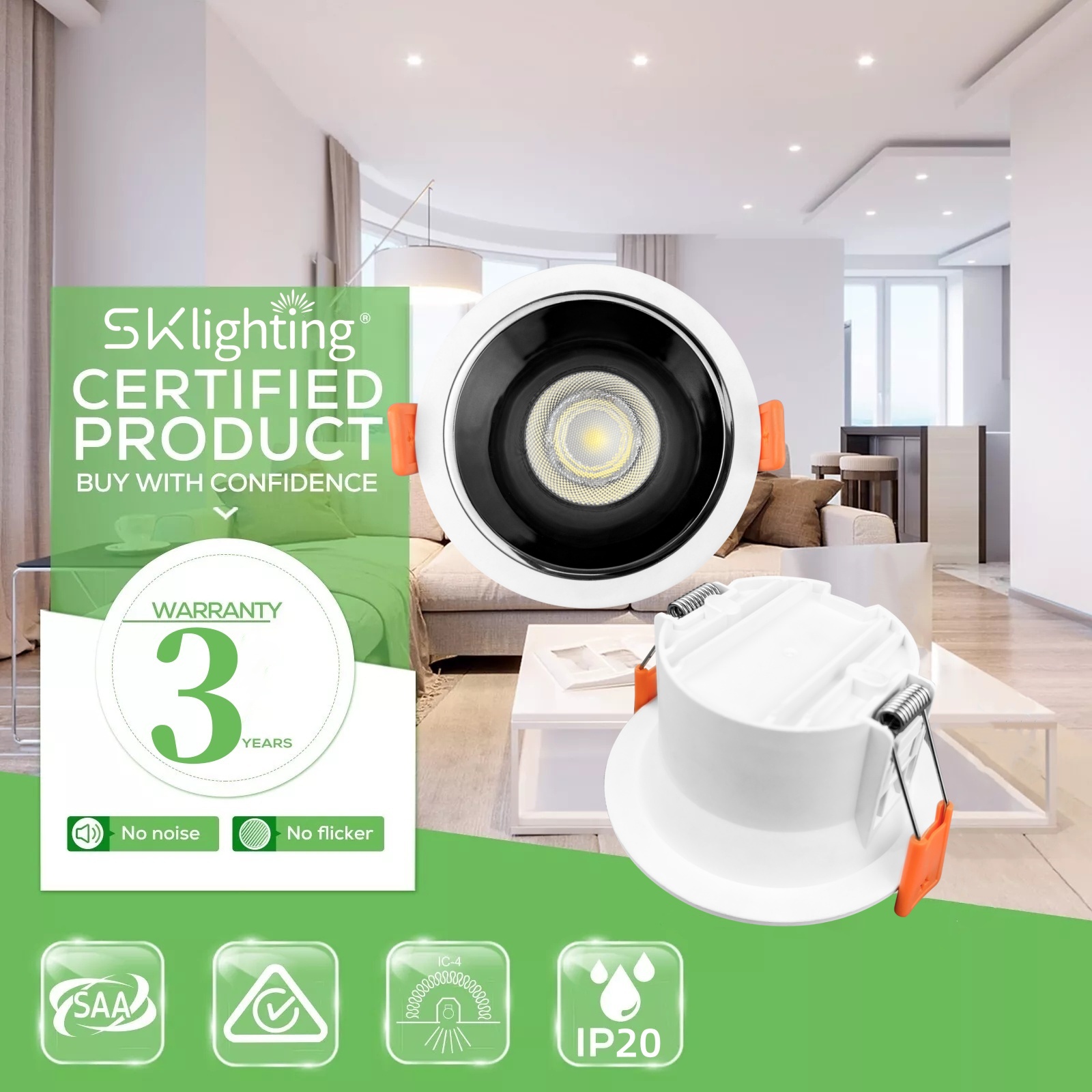 DL56-L New light-emitting diode downlight recessed spotlight anti-glare COB narrow non-master light adjustable home living room ceiling light 7W