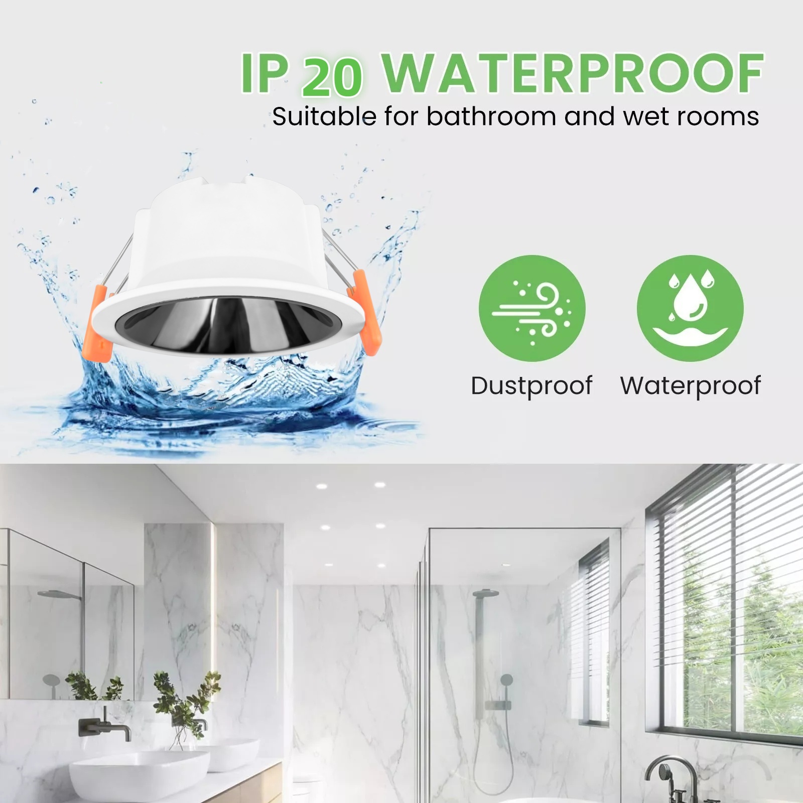 DL56-L New light-emitting diode downlight recessed spotlight anti-glare COB narrow non-master light adjustable home living room ceiling light 7W