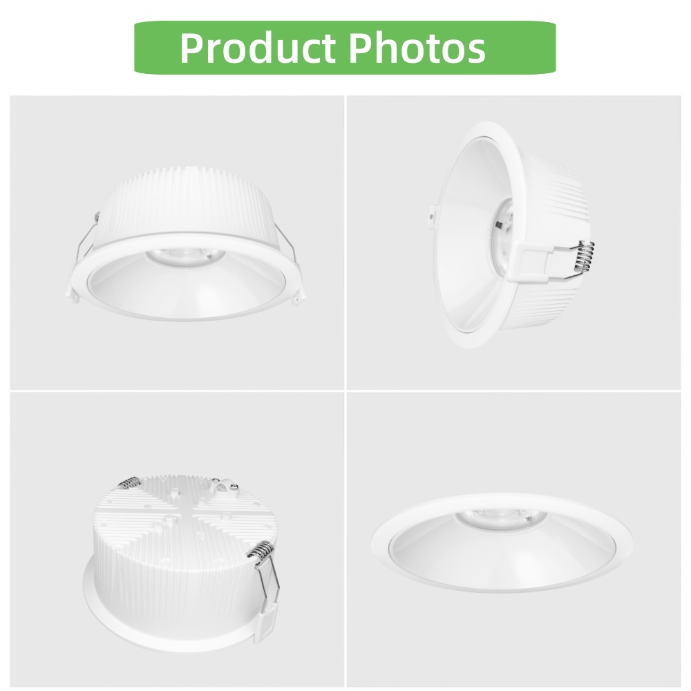 DL71 Energy Saving 7W 12W 18W 25W Indoor Lighting Lamp 4000K 6000K Downlight Spotlights Recessed Led Down Spot Light
