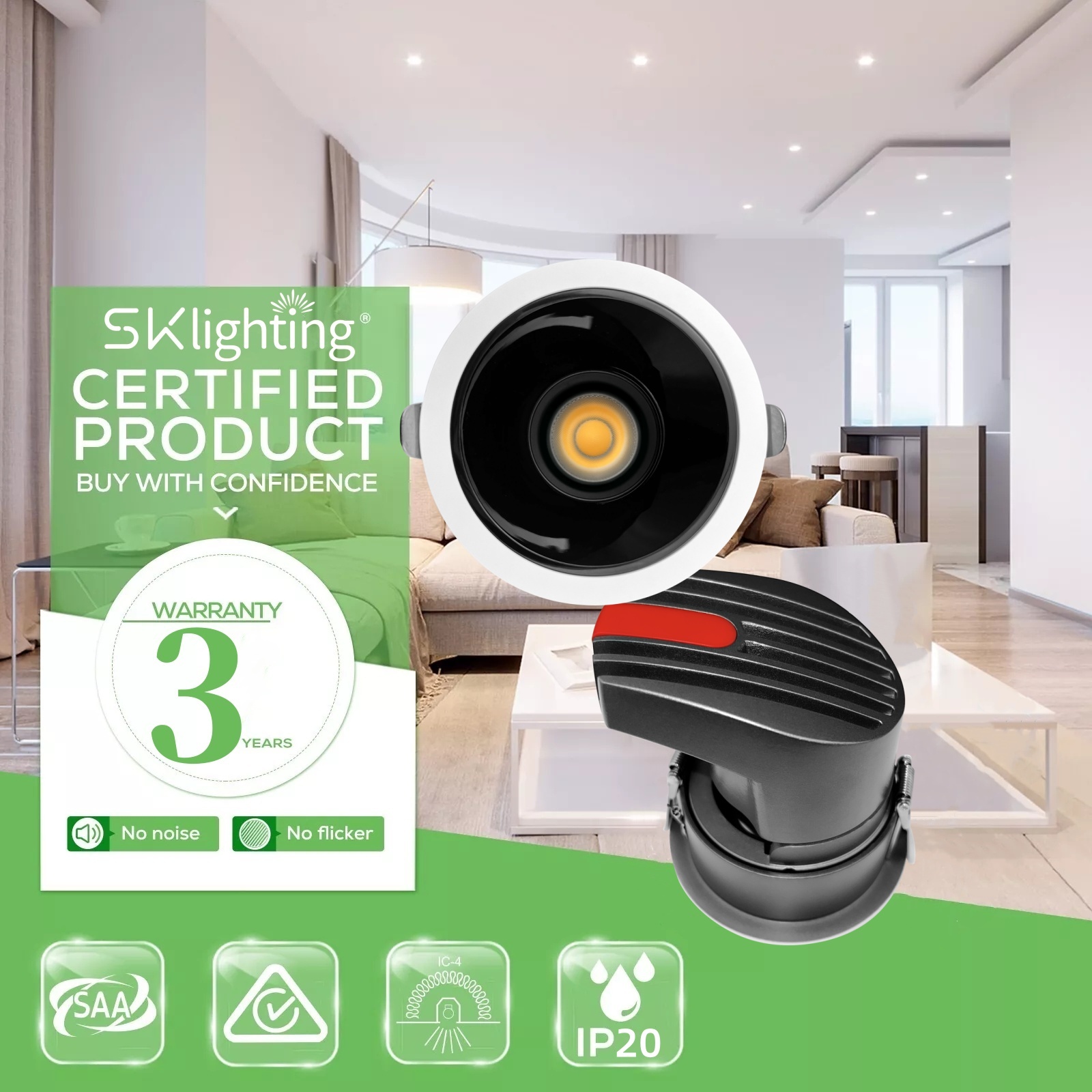 DL74 Led Downlight Housing Round Aluminum Ip20 Dimmable 9w Recessed 4 Inch Slim Led Downlight Dimmable 5W COB Spotlight