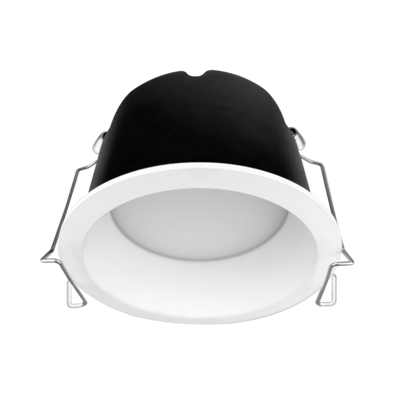 DL69-B  Aluminum 10w 12w 15w Anti-Glare White Anti-Glare Round LED Down LightsRound Recessed Dimmable Ceiling Down Light