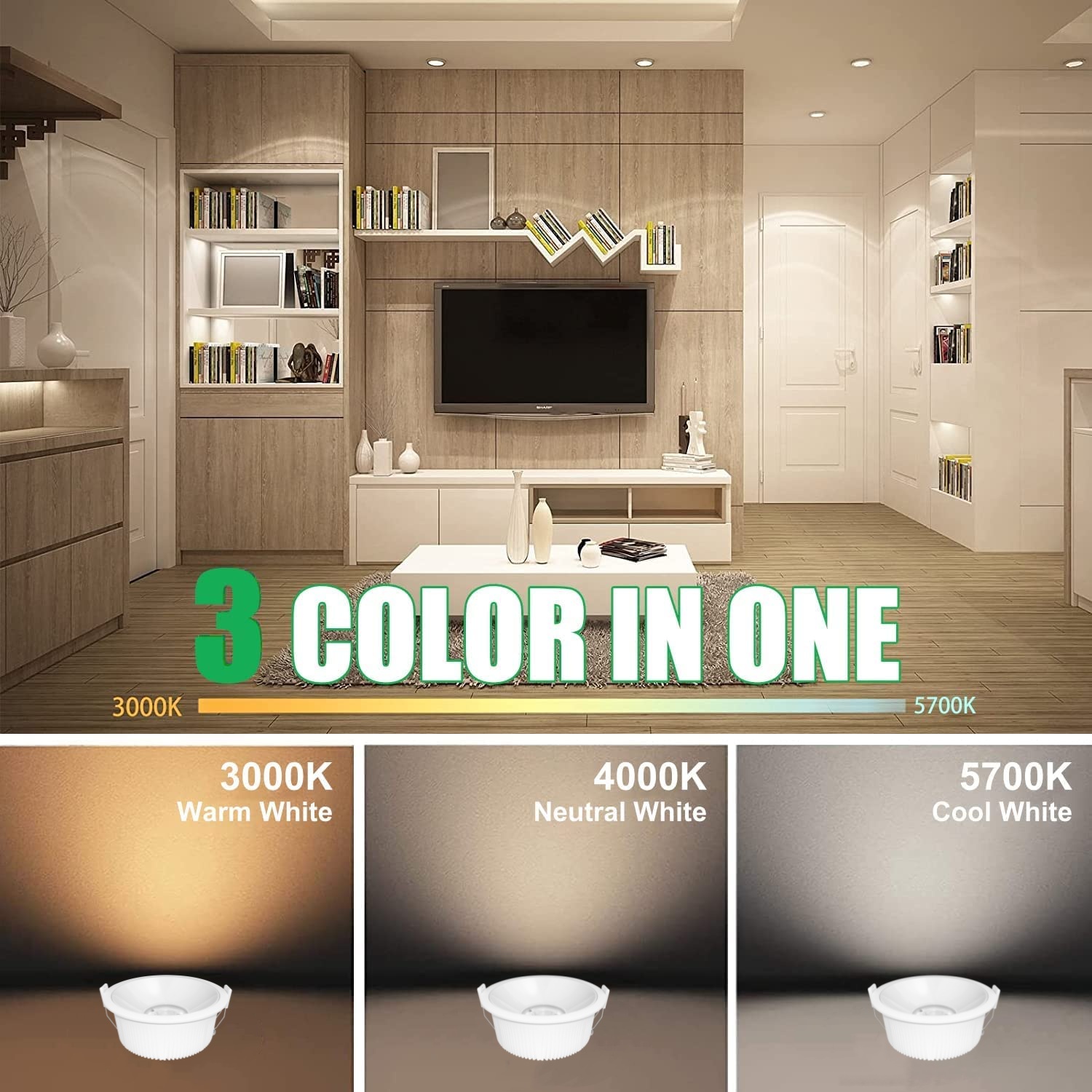 DL71 Energy Saving 7W 12W 18W 25W Indoor Lighting Lamp 4000K 6000K Downlight Spotlights Recessed Led Down Spot Light