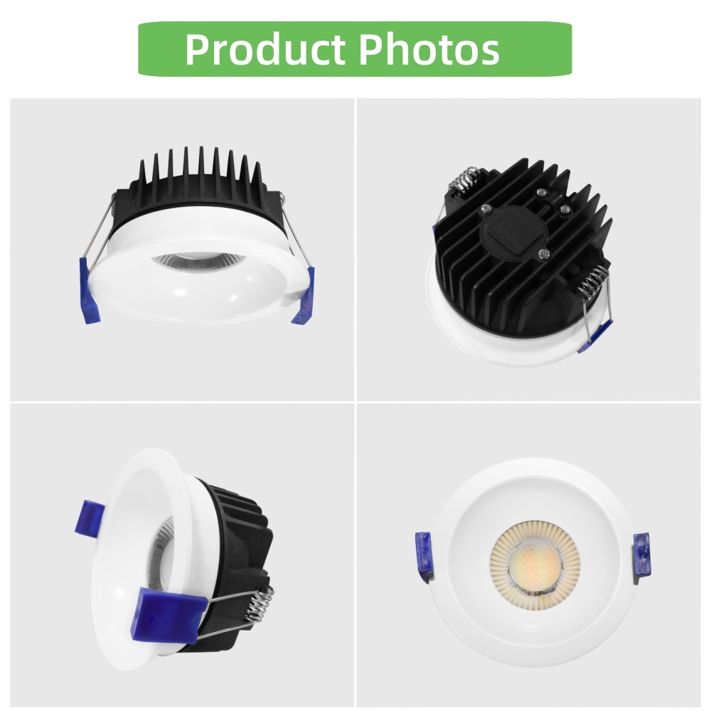 DL63 High Quality Slim Led Recessed Light Downlight Dimmable Cut off Size 55mm 75mm 7w 12w Led Round Indoor Mini Downlight