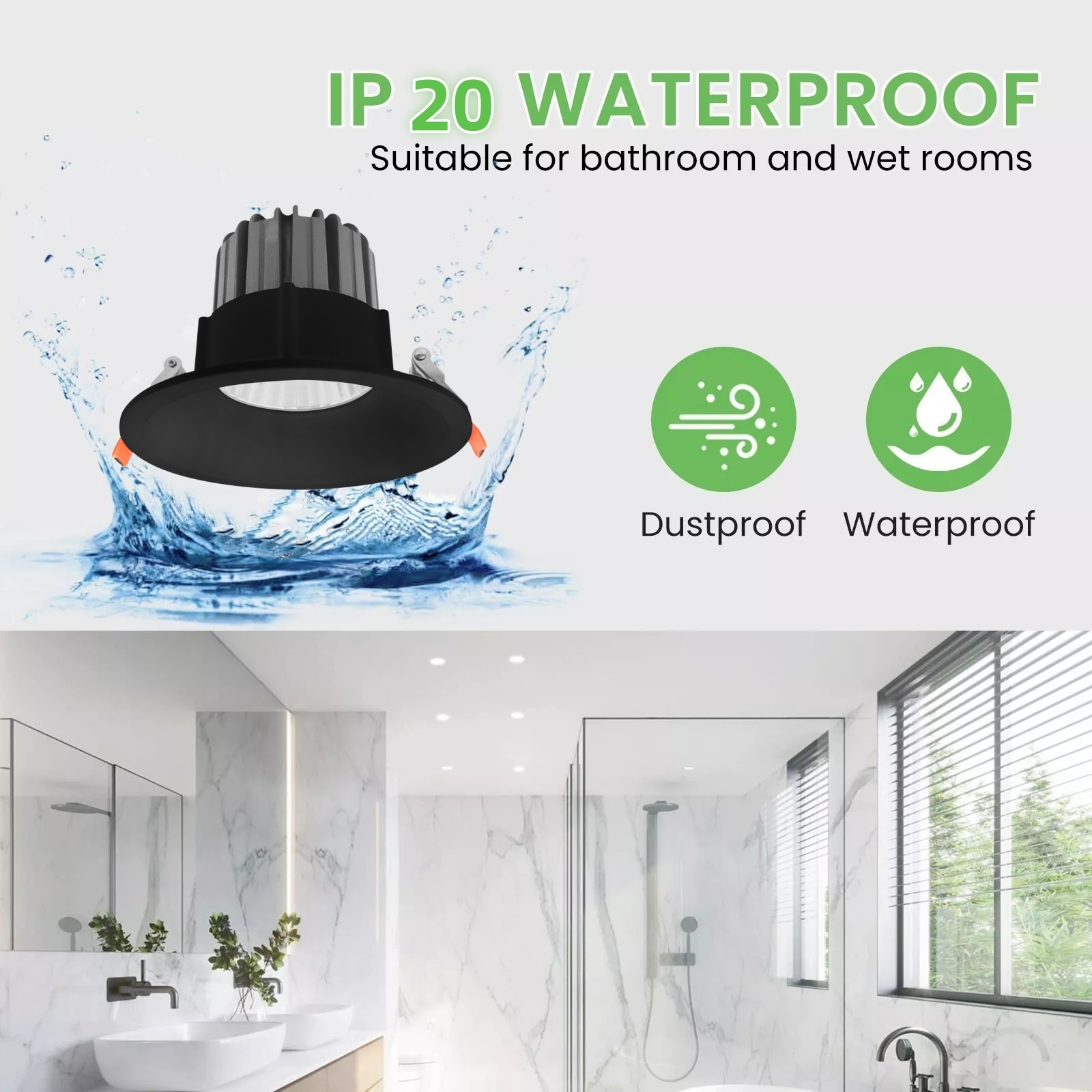 DL66-B Led Recessed Ceiling Lighting Anti Glare Downlight Prices Dimmable Cct Change Led Recessed Downlight