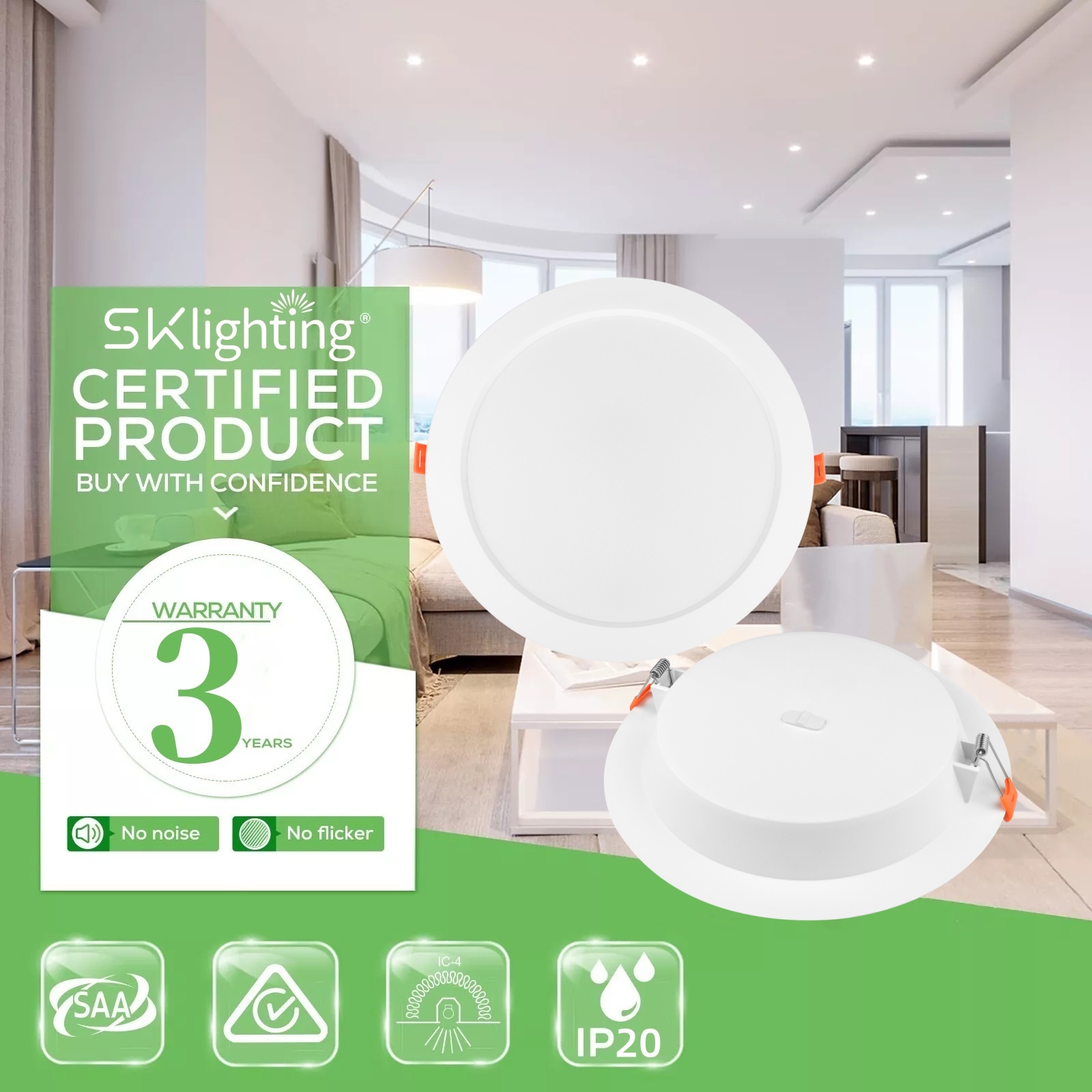 DL82 9W 12W 18W COB Recessed Trimless Downlight/LED Downlight Recessed Ceiling Downlight Ceiling Downlight