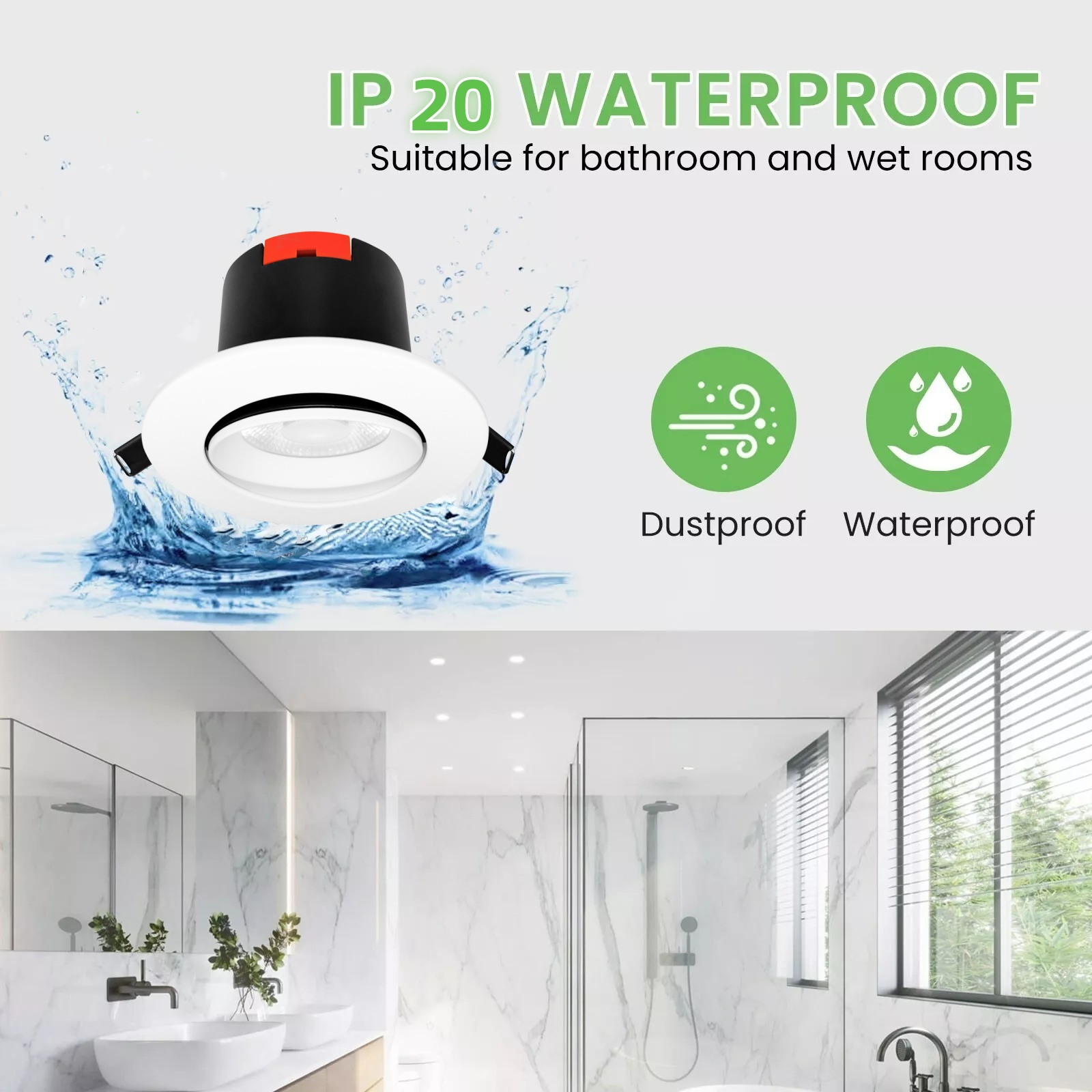 DL78 New Easy Installation Cabinet Spotlight Modern Downlight 3W 5W 7W 9W 12W LED Ceiling Spotlight