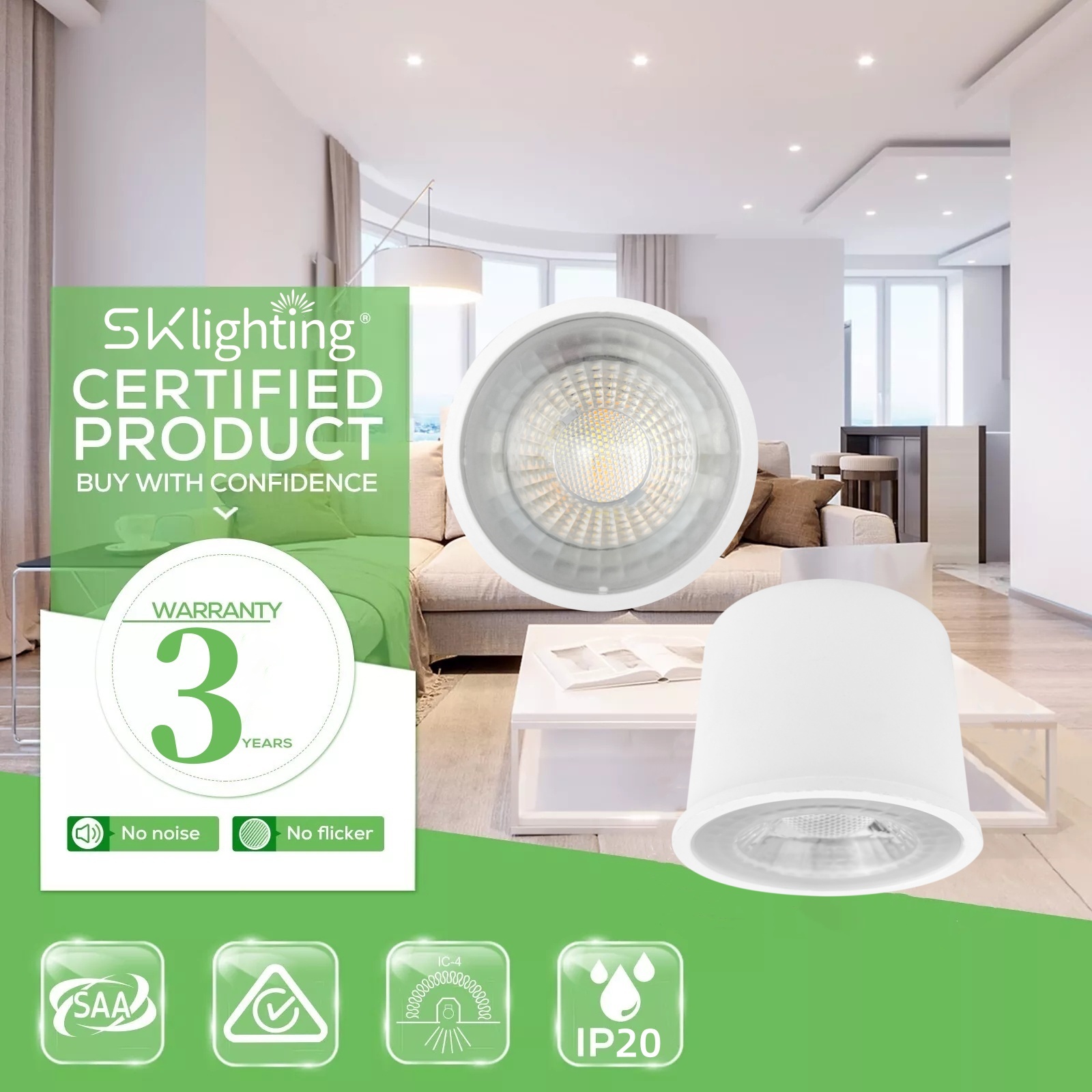 DL90 Frame Aluminum Commercial Round square Cylinder LED Downlight Surface Mounted Outdoor Cob Spot Light for Hotel Project